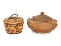 Tohono O'odham Lidded Baskets