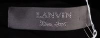 A Lanvin Black Cotton Lace Skirt,