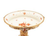 A Capodimonte Porcelain Figural Seventeen-Piece Table Garniture