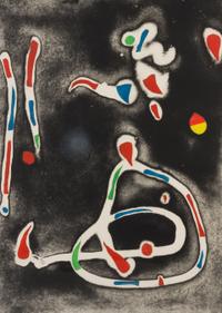 Joan Miro, (Spanish, 1893-1983), La Traca II, 1979