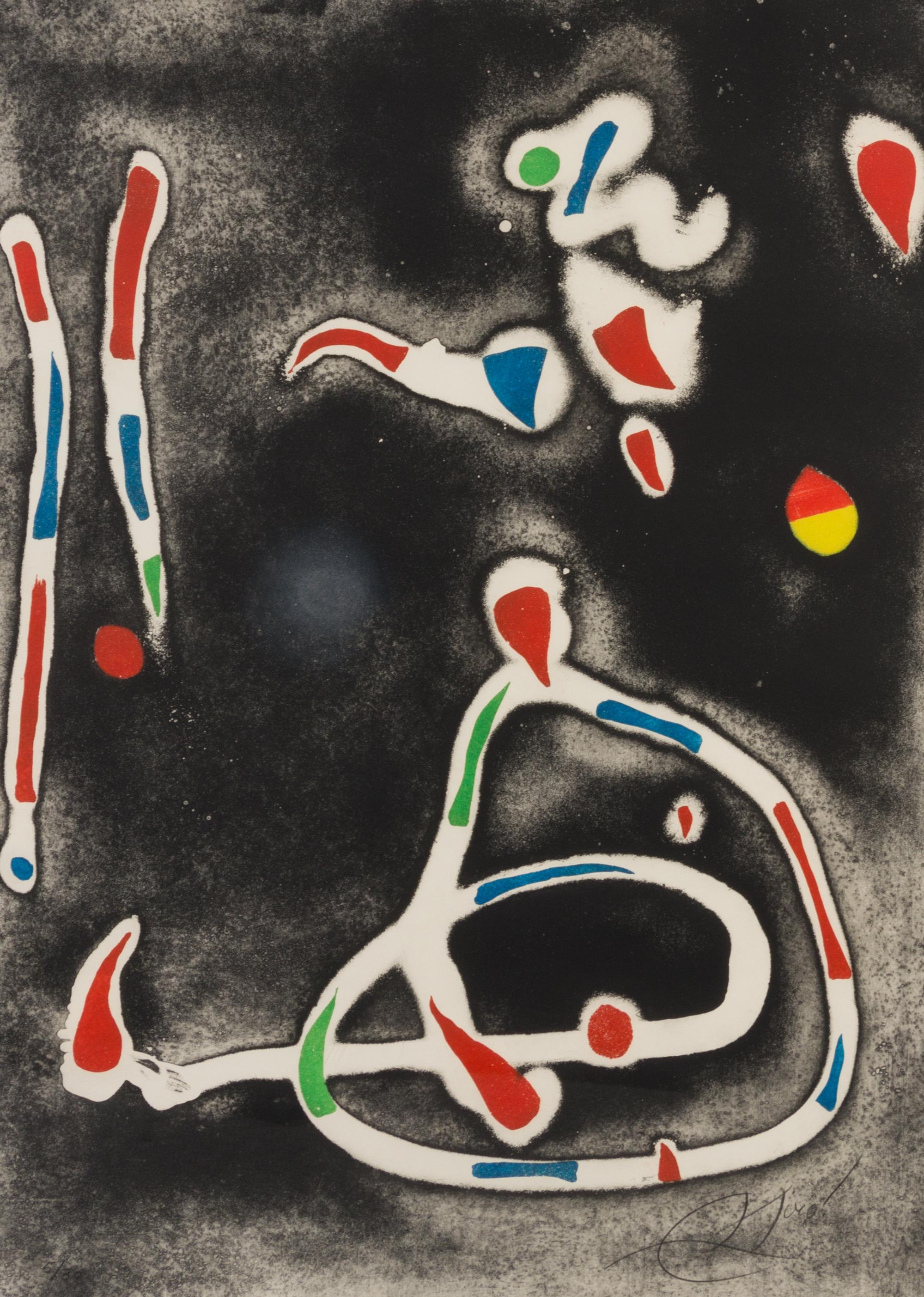 Joan Miro, (Spanish, 1893-1983), La Traca II, 1979