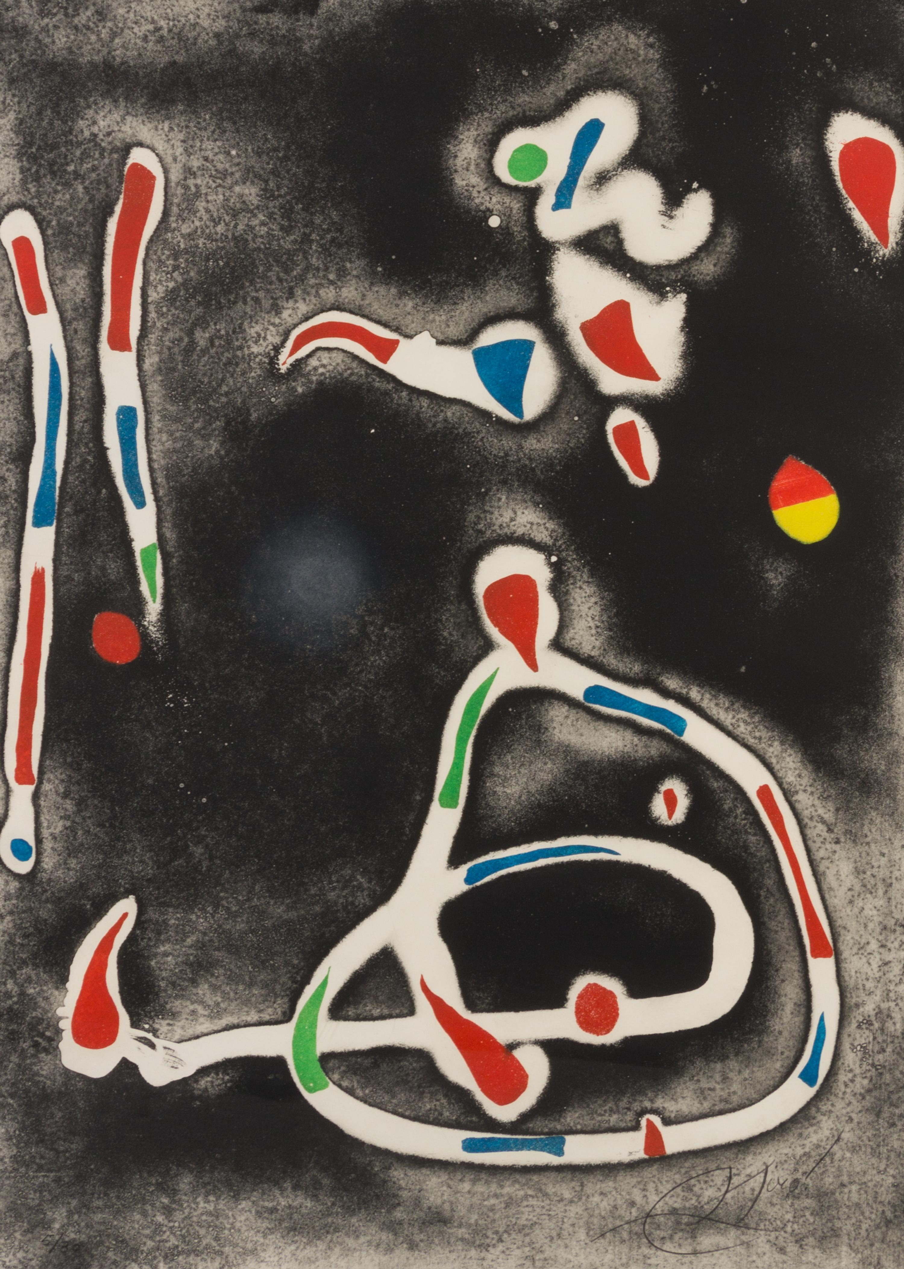 Joan Miro, (Spanish, 1893-1983), La Traca II, 1979
