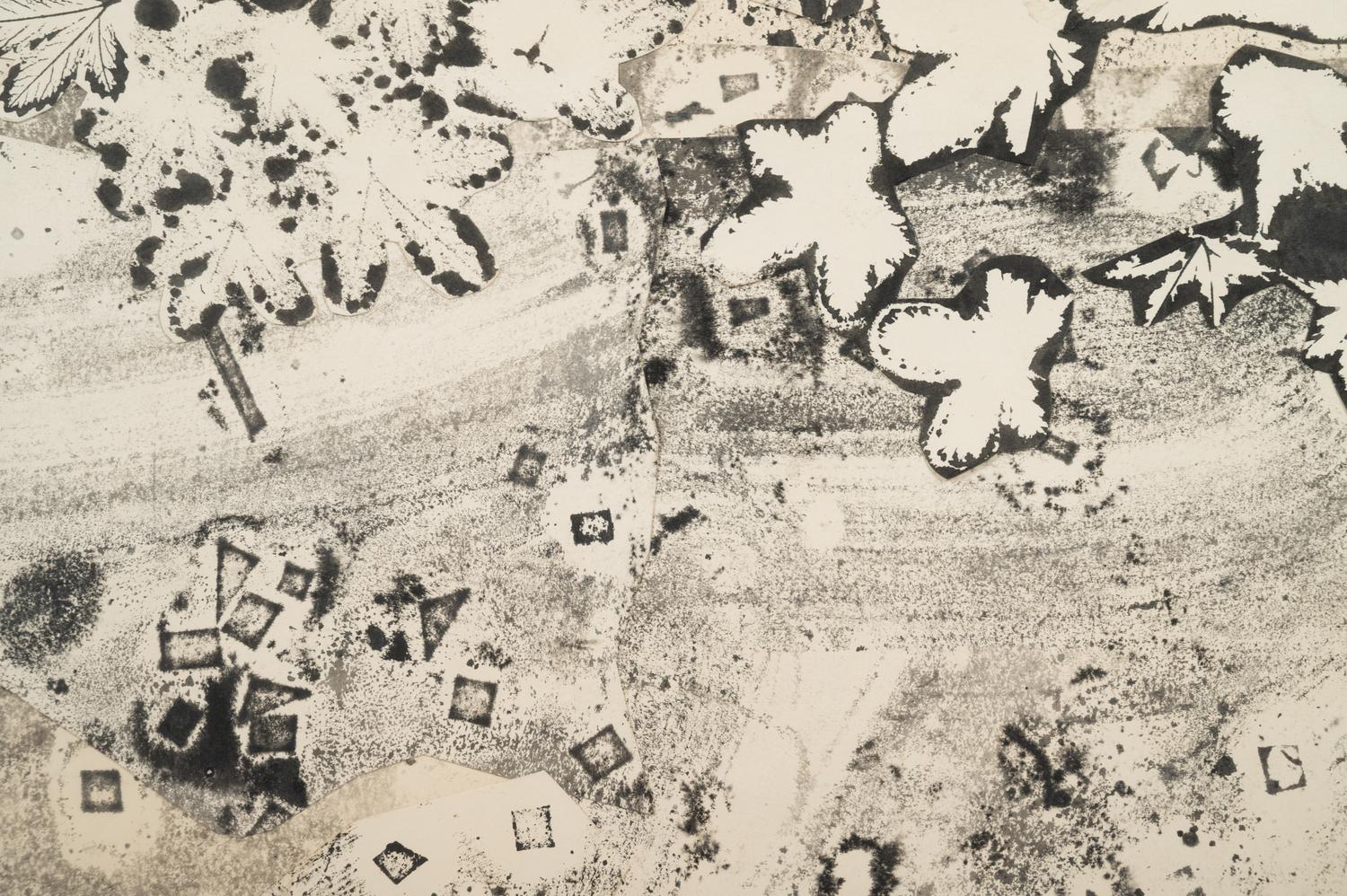Pied du Mur au sol jonché , July 1955