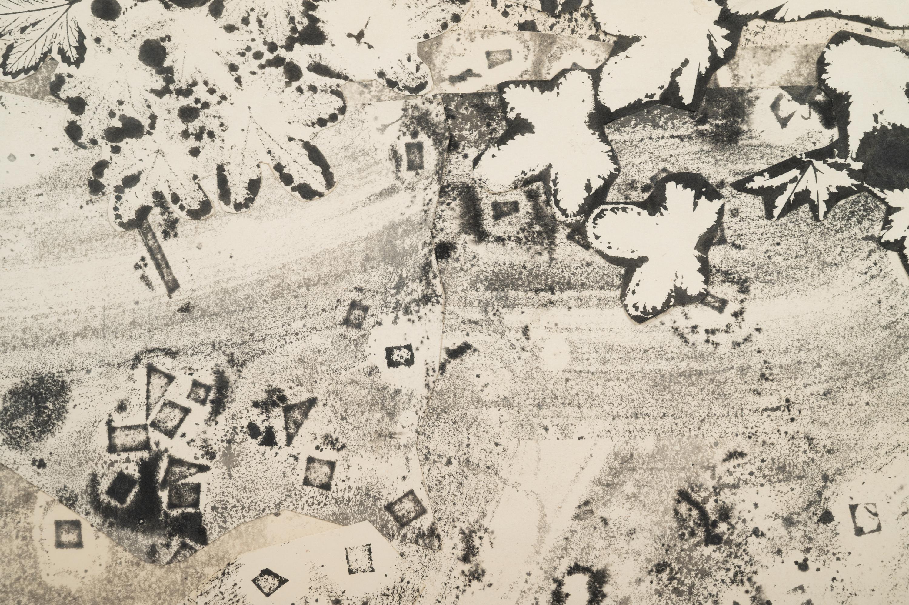 Pied du Mur au sol jonché , July 1955