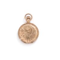 ELGIN, 14K YELLOW GOLD HUNTER CASE POCKET WATCH