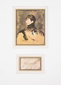 (BRITISH ROYALTY) 11 clipped signatures and signed photographs: Victoria, George III, IV, William IV, Charlotte and Duke of Wellington.