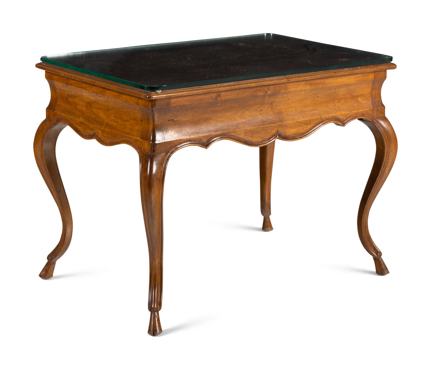 A Louis XV Style Walnut Dressing Table