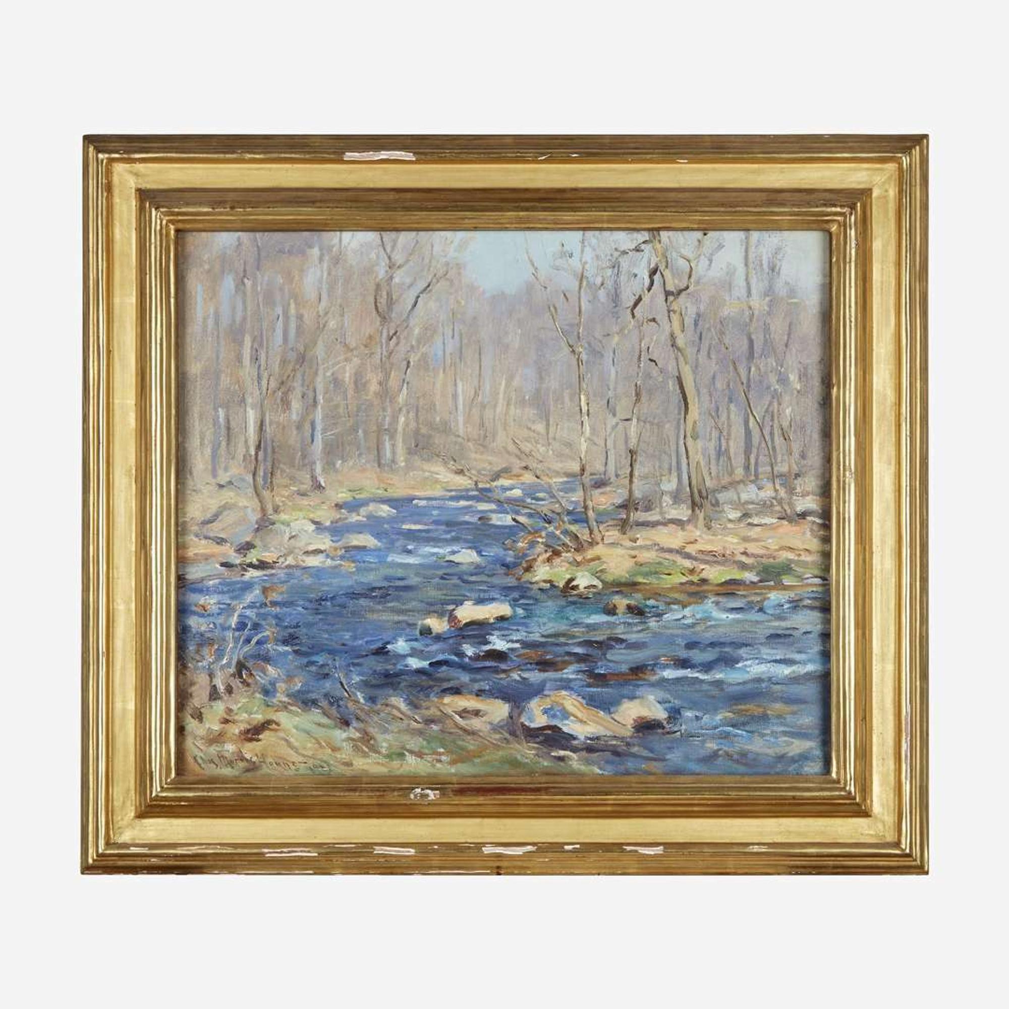 Charles Morris Young (American, 1869–1964) Darby Creek in Spring