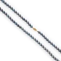 Cultured Gray Pearl Necklace