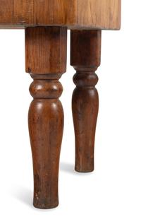 A French Butcher's-Block Table