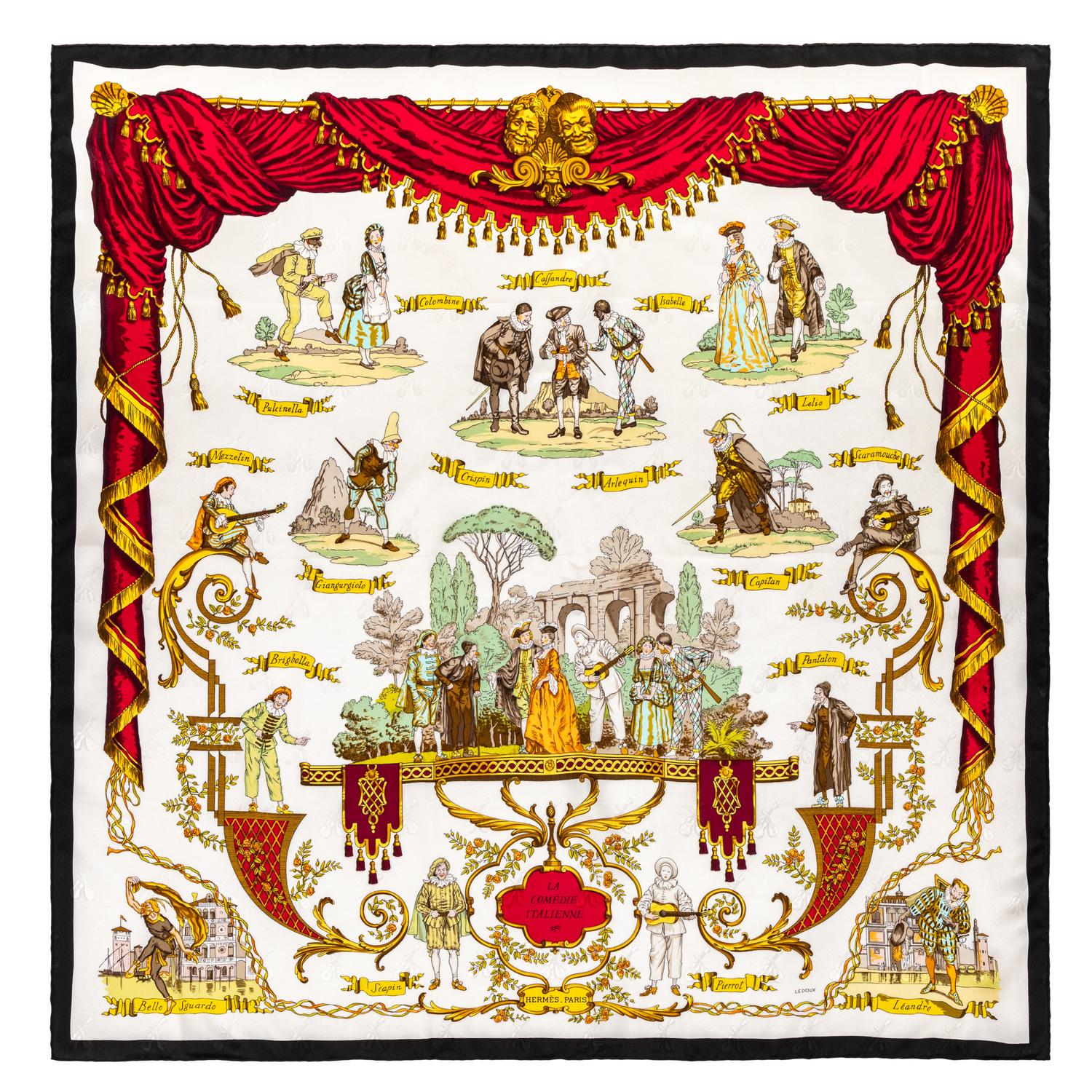 Hermès 90cm Silk Scarf