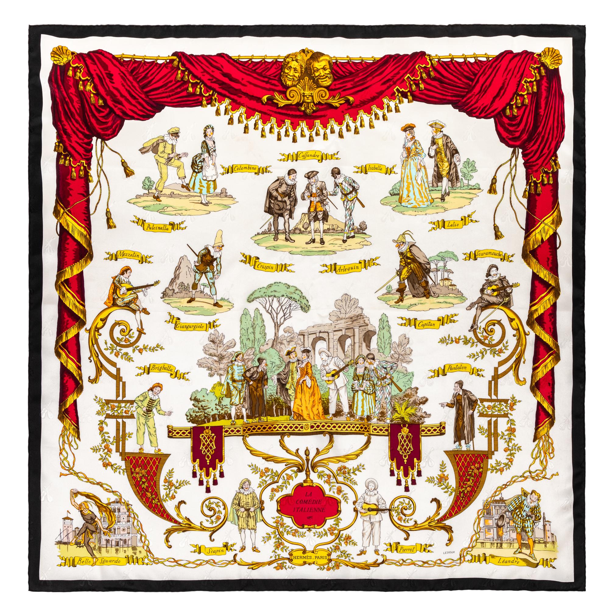 Hermès 90cm Silk Scarf