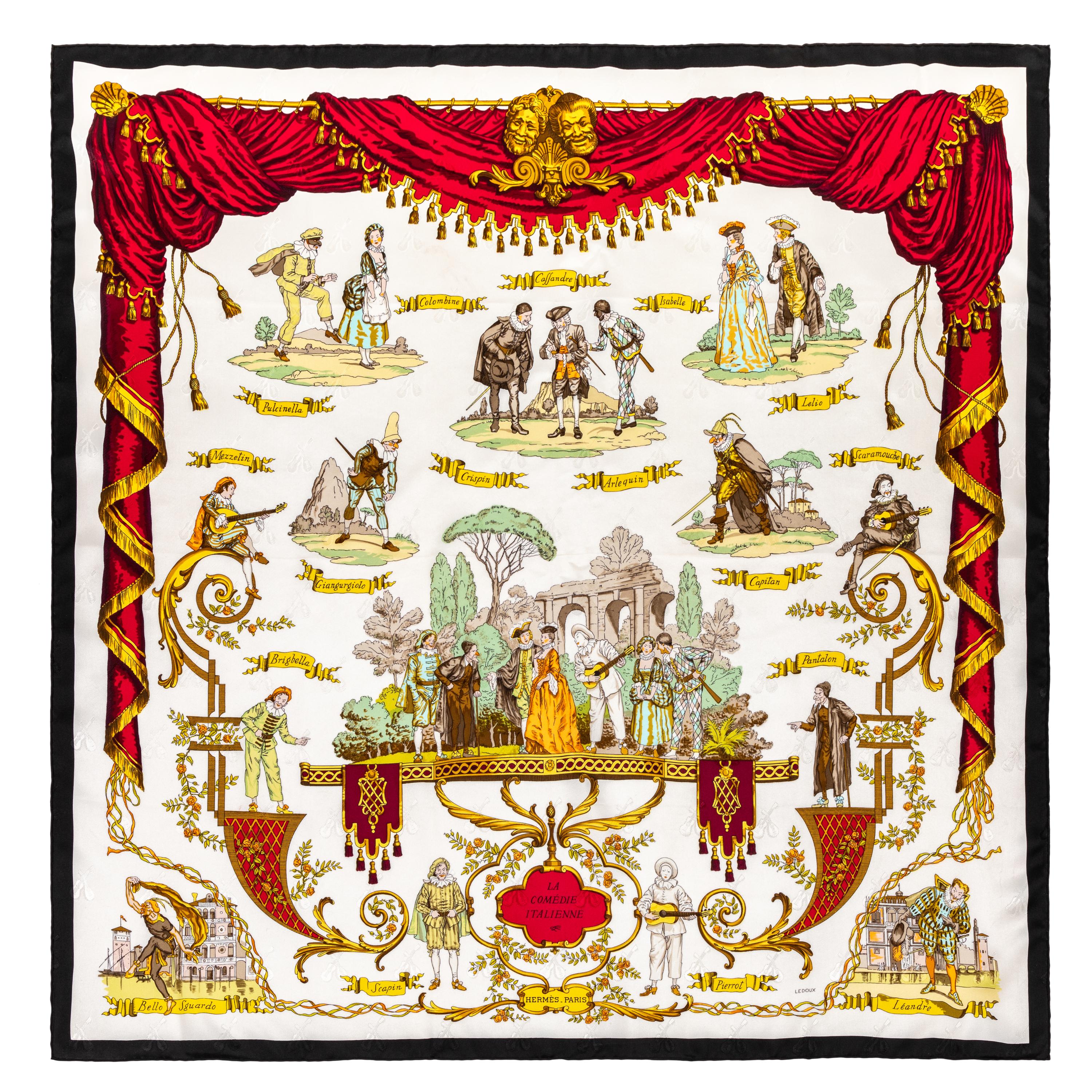 Hermès 90cm Silk Scarf