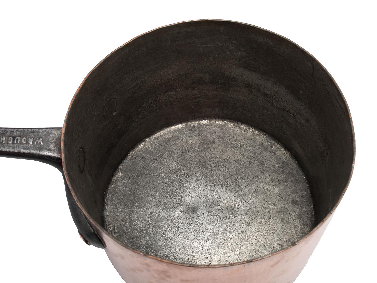 An American Copper Sauce Pot
