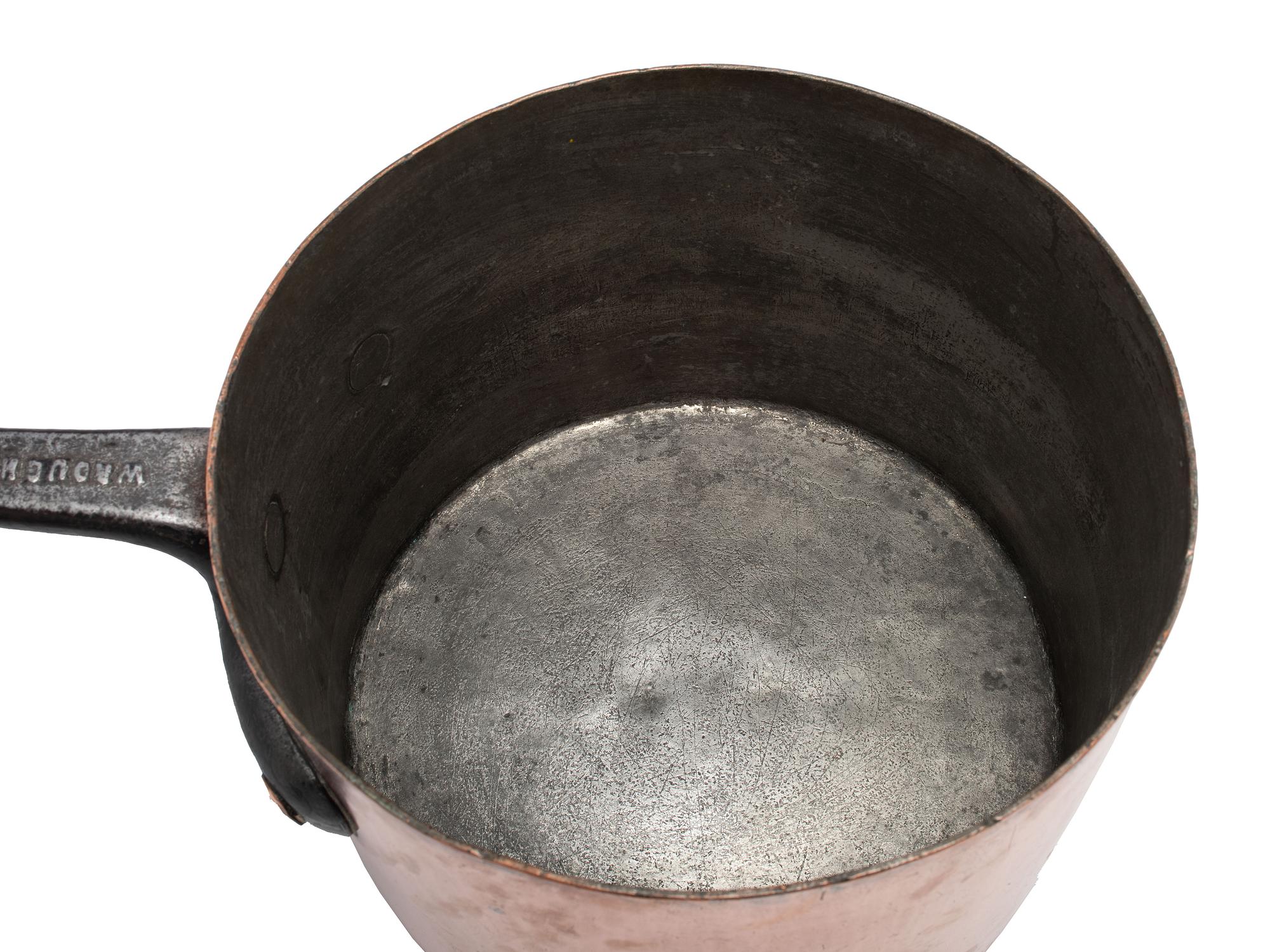 An American Copper Sauce Pot