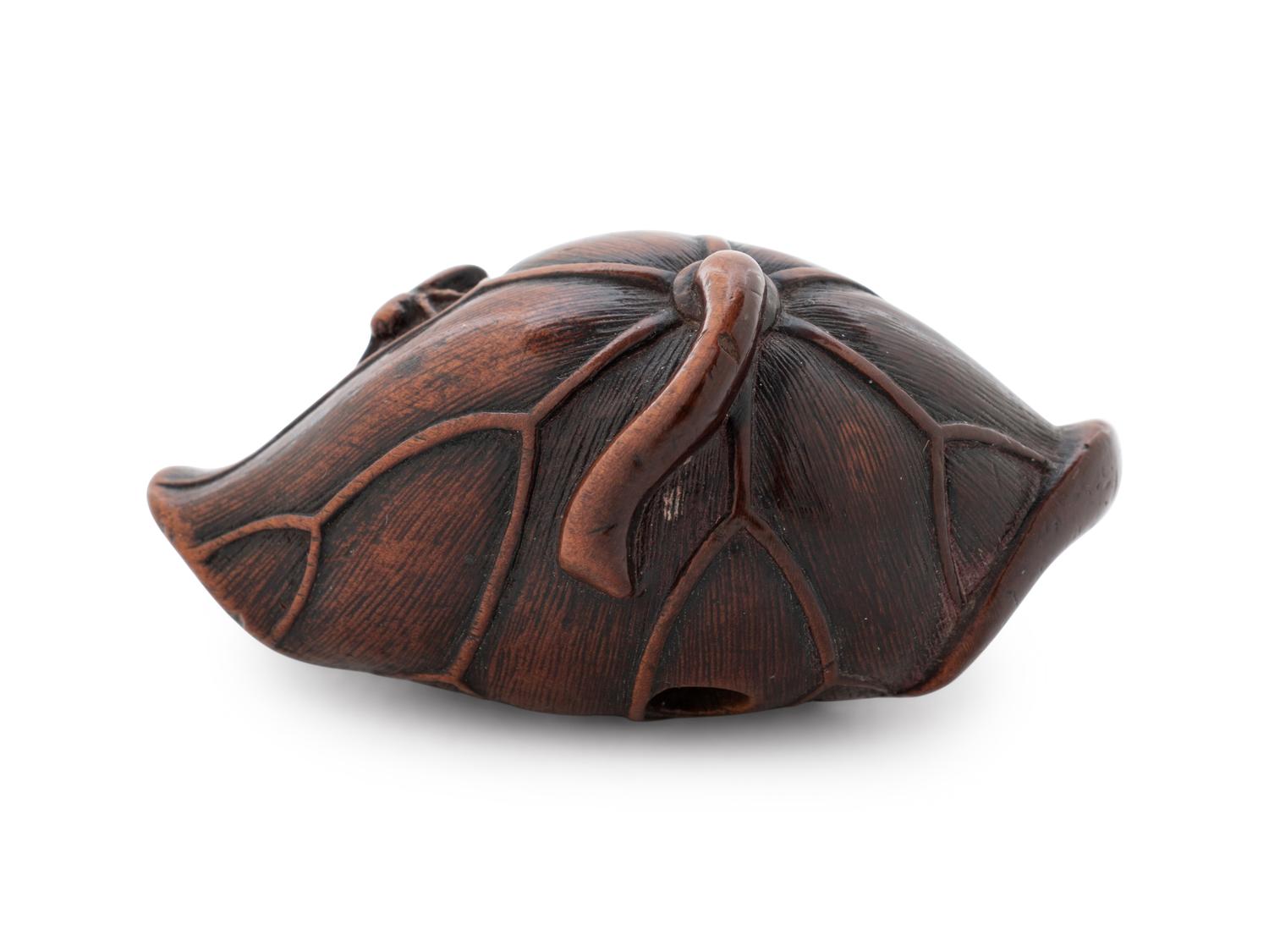 A Boxwood Netsuke