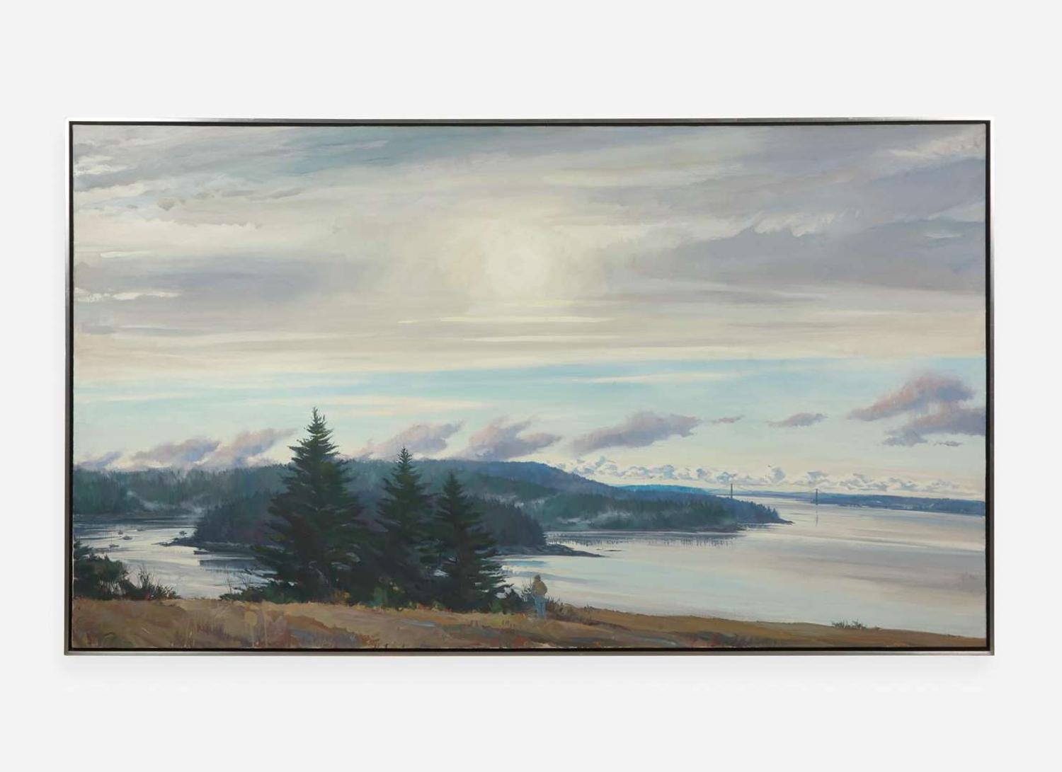 Paul Rickert (American, 1947-2023), Approaching Civilization