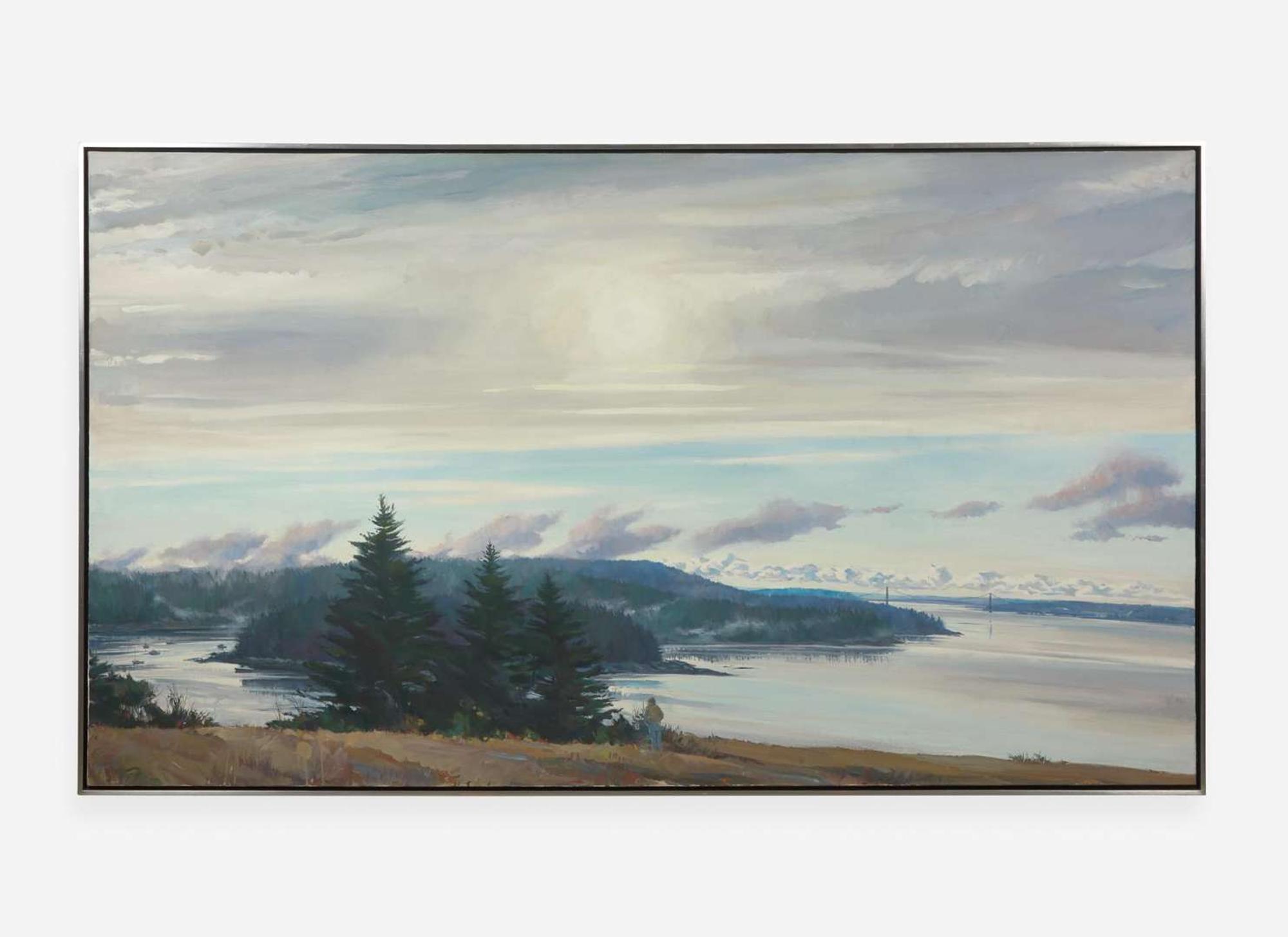 Paul Rickert (American, 1947-2023), Approaching Civilization