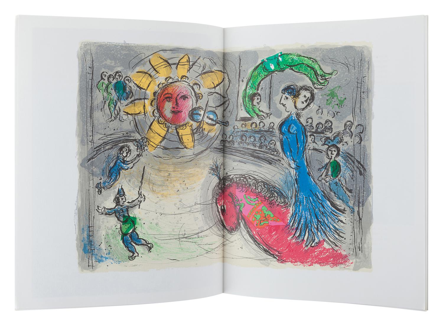[DERRIÈRE LE MIROIR - CHAGALL]. A group of 4 Marc Chagall issues, comprising: