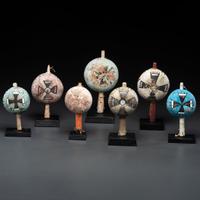 Group of Pueblo Polychrome Rattles, From the Collection of Dick Jemison, Alabama