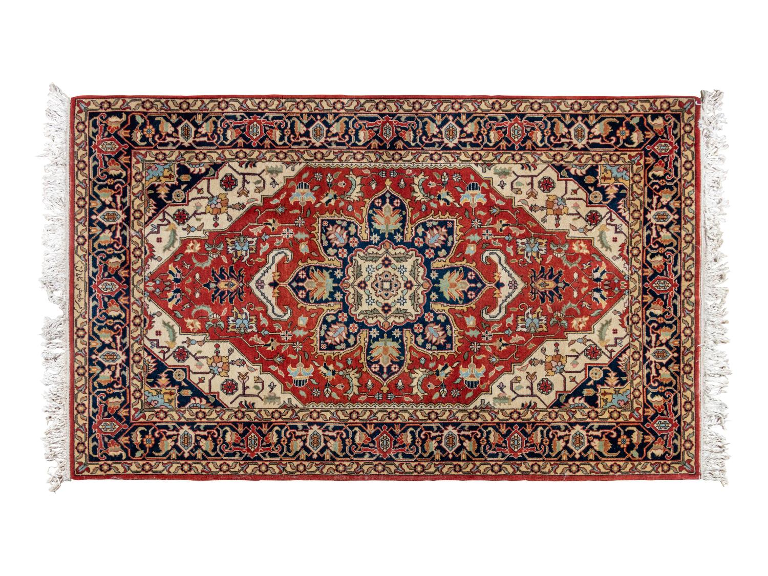 A Heriz Wool Rug