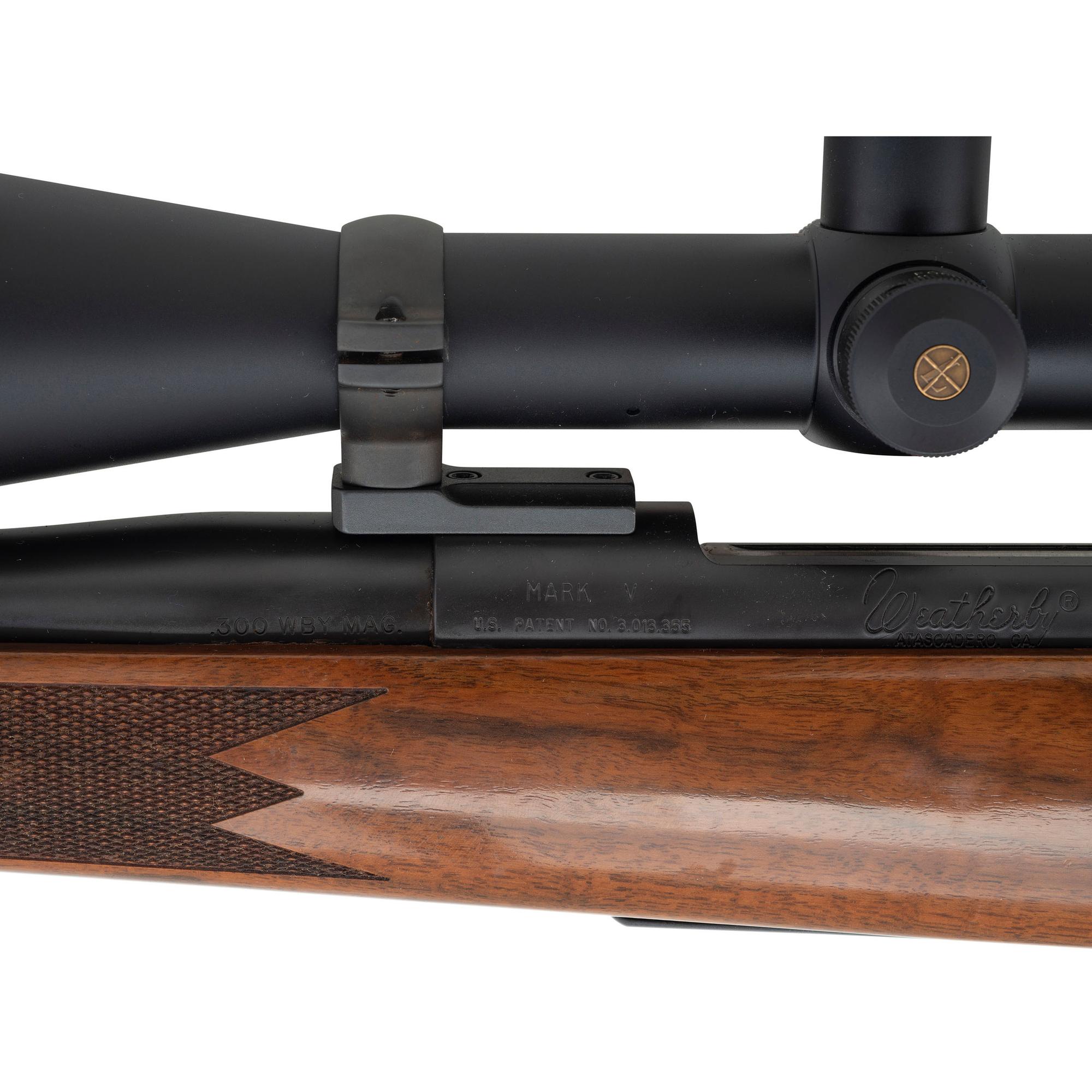 *Weatherby Mark V Deluxe in .300 Wby. Mag. with Heavy Barrel and Leupold Scope