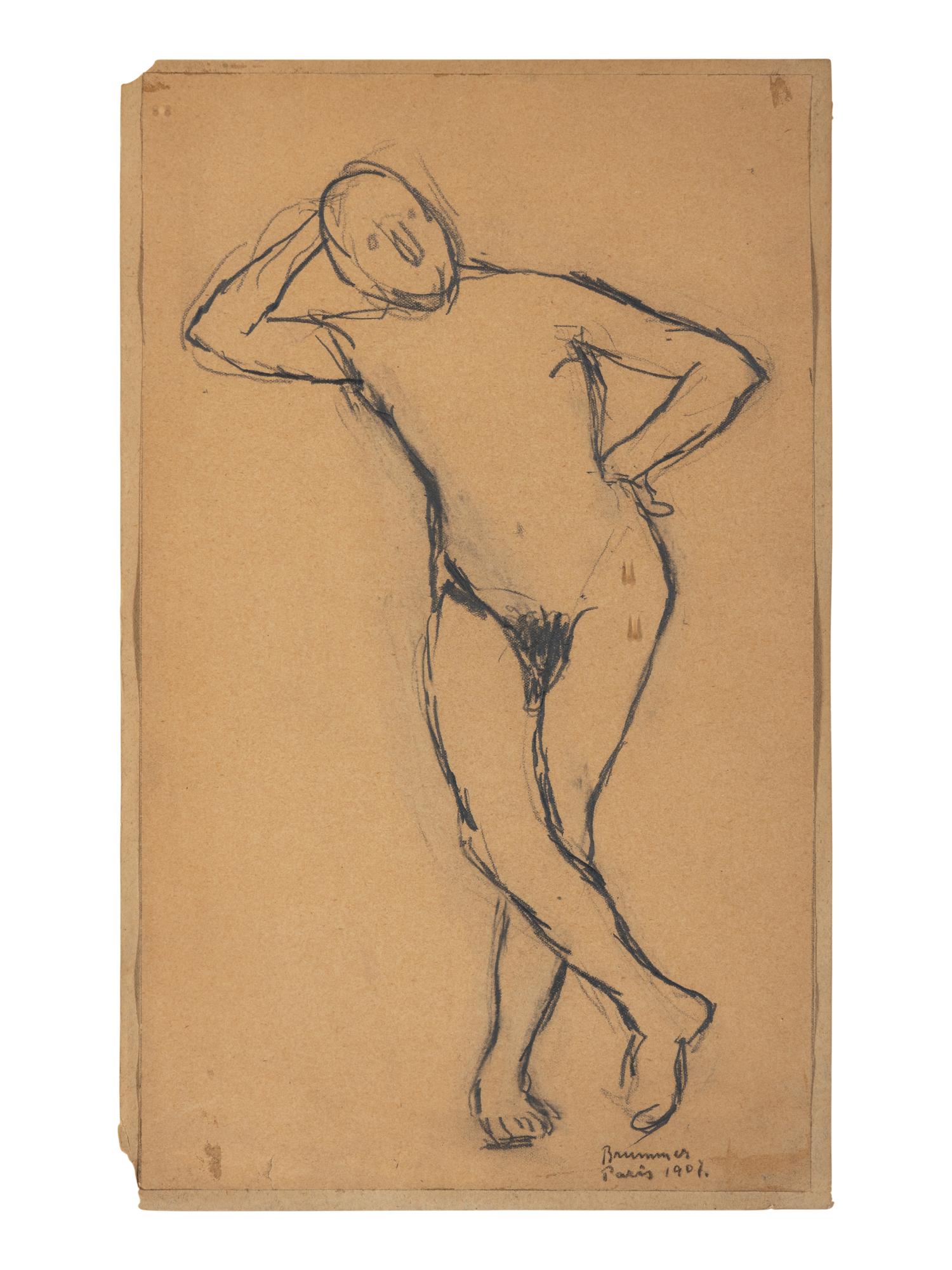 A Set of 15 Framed Figure Studies by Joseph Brummer