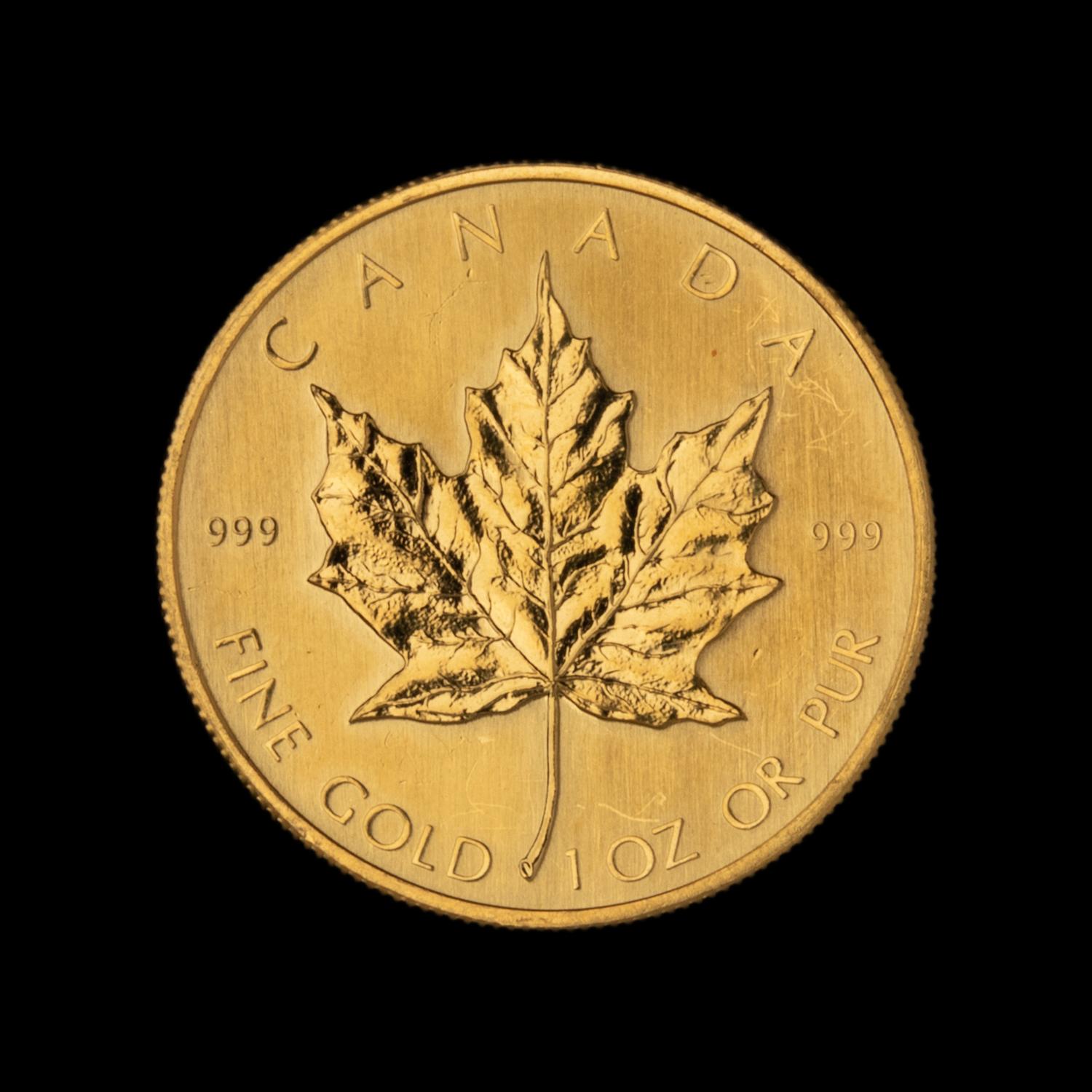 [CANADA] A 1979 Maple Lea f $50 1 oz. Gold Coin