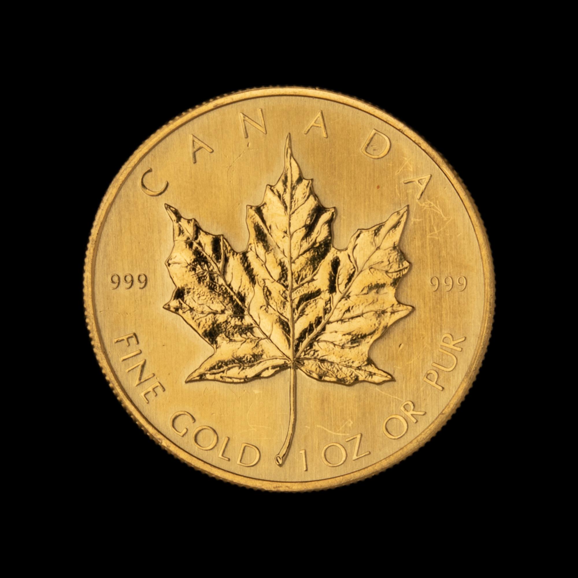 [CANADA] A 1979 Maple Lea f $50 1 oz. Gold Coin