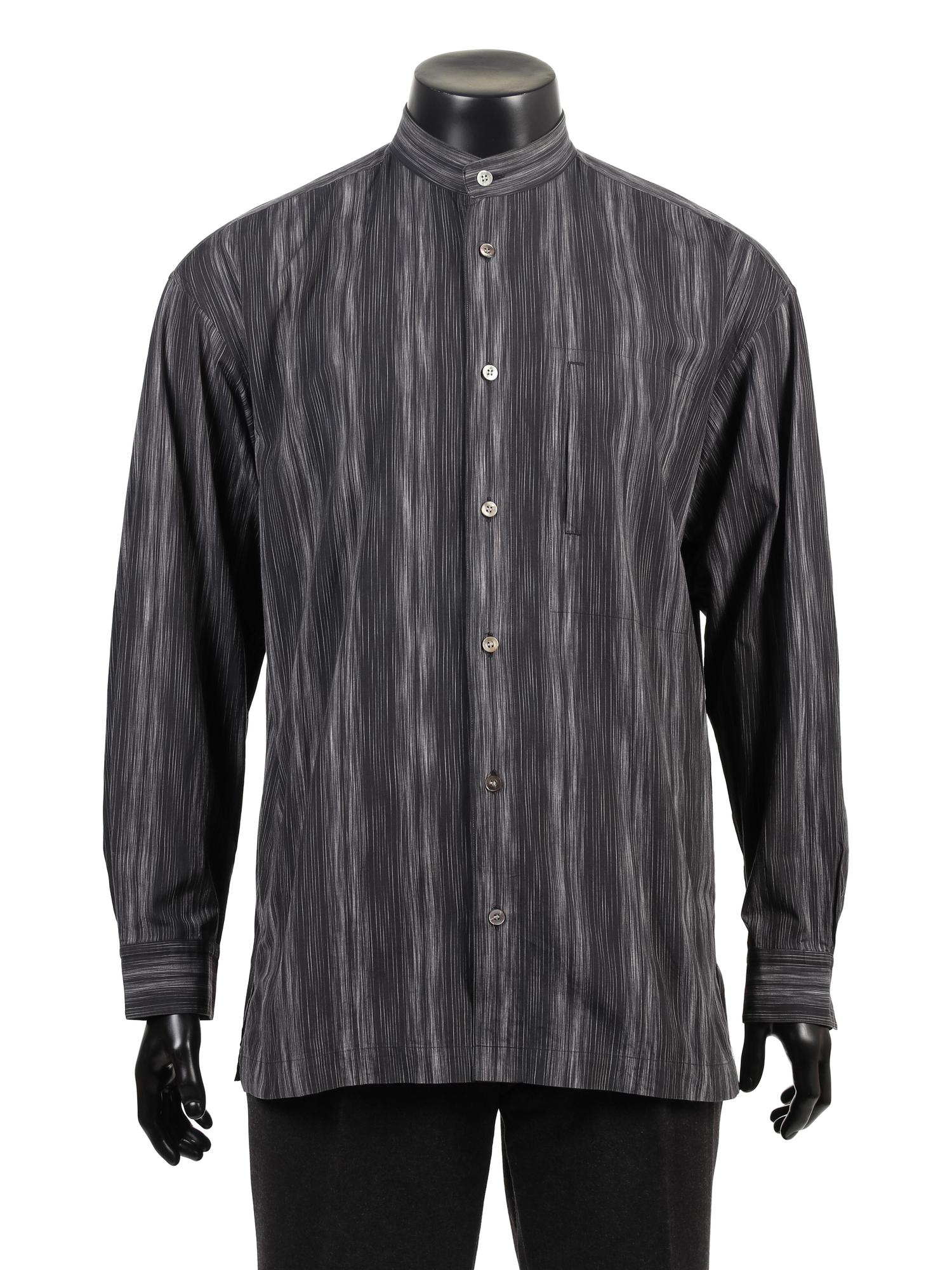Group of Vintage Men's Designer Shirts, 1980-2000s: Turnbull & Asser, Brioni, Miyake, Missoni & Dior