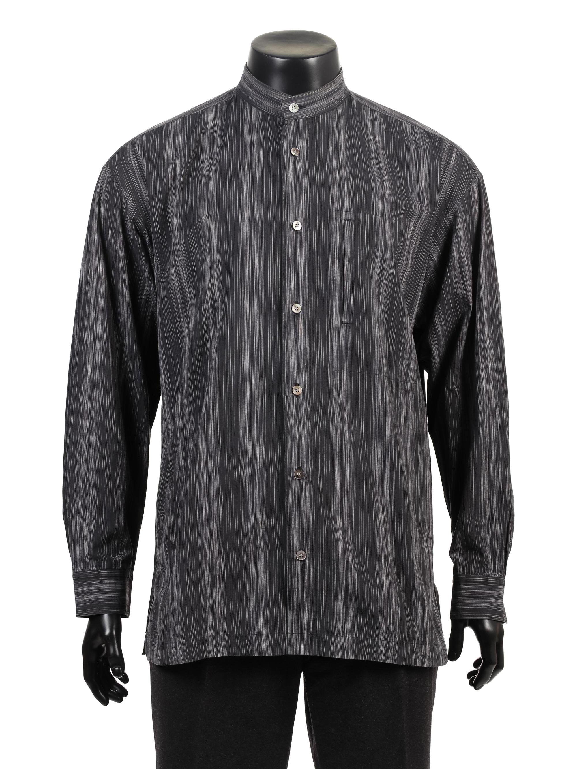 Group of Vintage Men's Designer Shirts, 1980-2000s: Turnbull & Asser, Brioni, Miyake, Missoni & Dior