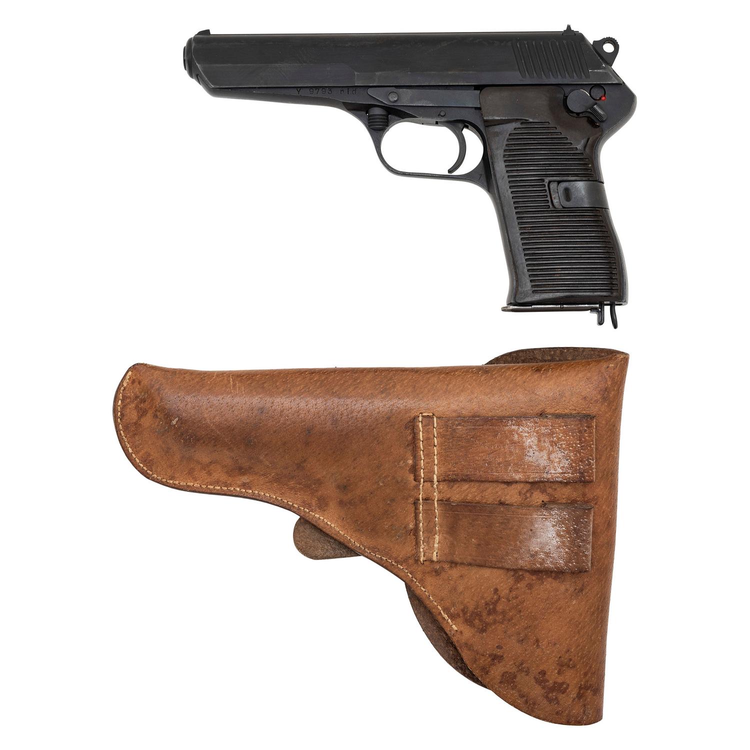 ** CZ 52 Pistol with Holster and Spare Magazine