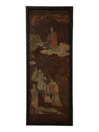 Seven Chinese Framed Lacquer Panels — 19TH CENTURY