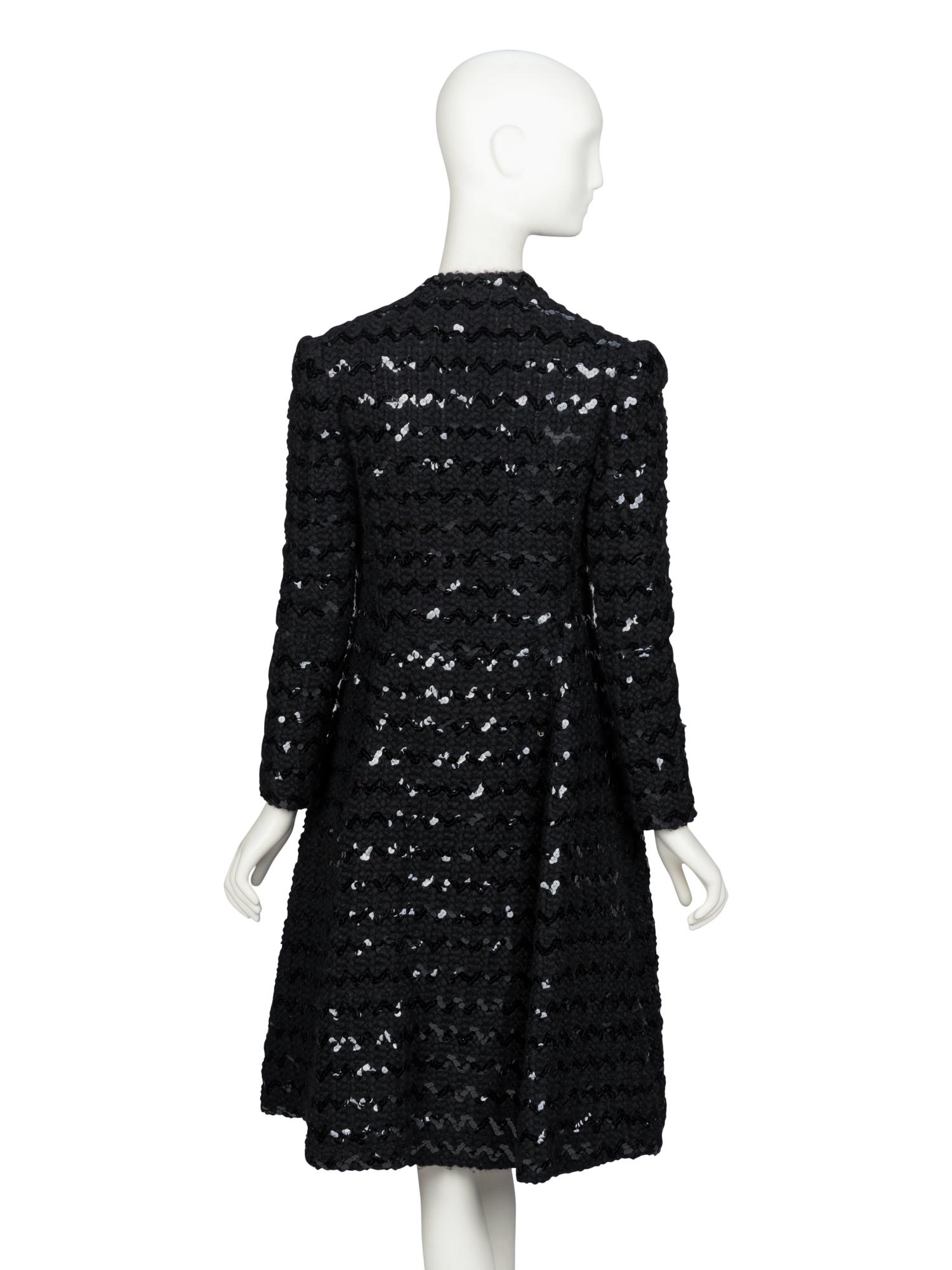 Arnold Scaasi, Sequin-Embellished Coat