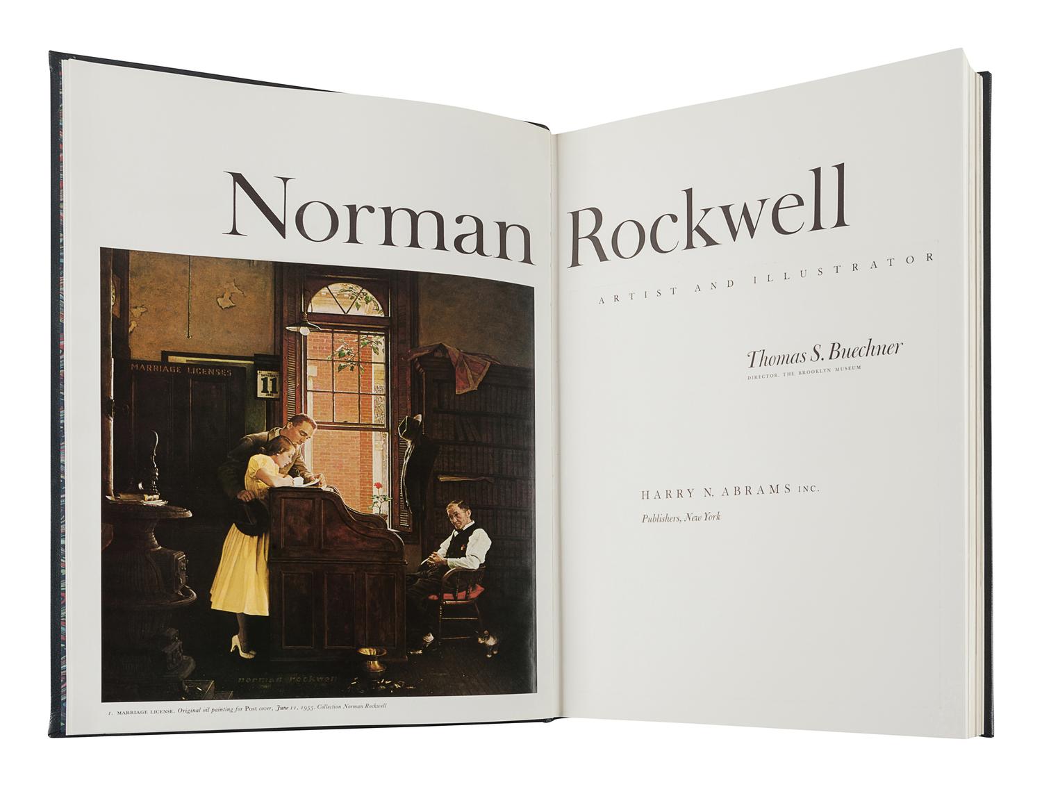 [ROCKWELL, Norman (1894-1978)]. BUECHNER, Thomas S. Norman Rockwell: Artist and Illustrator. New York: Harry N. Abrams, Inc., 1970.