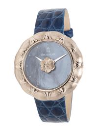 BUCCELLATI, 18K WHITE GOLD AND MOTHER-OF-PEARL 'ELIOCHRON' WATCH