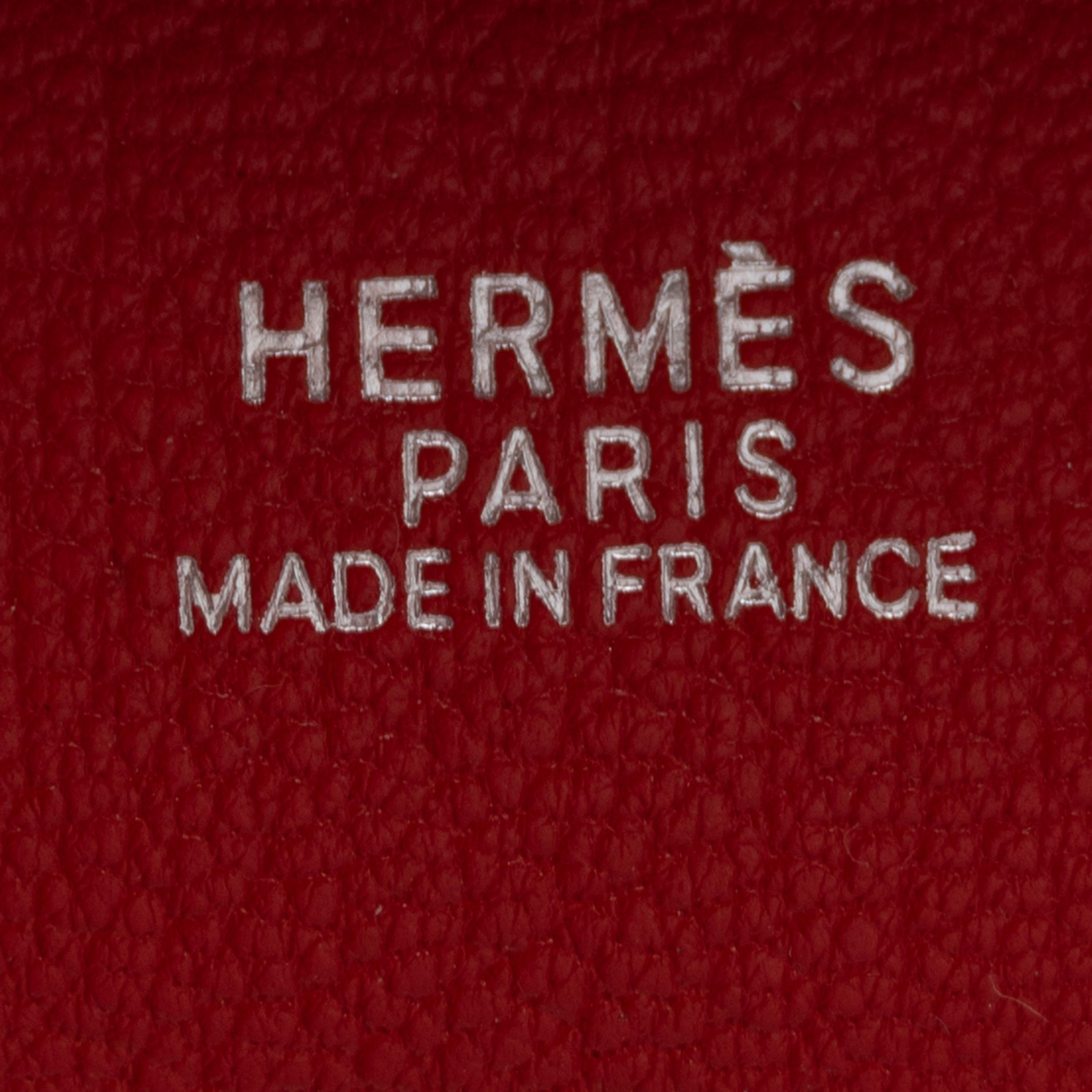 Hermès, Omnibus PM Bag in Vermillion Clemence