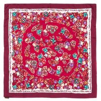 A Louis Vuitton Multicolor Silk Scarf, 34" x 34".