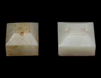 Two Chinese Jade Seals