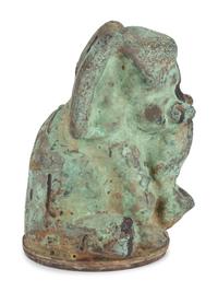A Molded Copper Elephant-Form Toy Mold