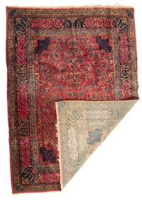 A Kashan Manchester Wool Rug