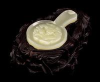A Chinese Carved Jade Brushrest, Bitian