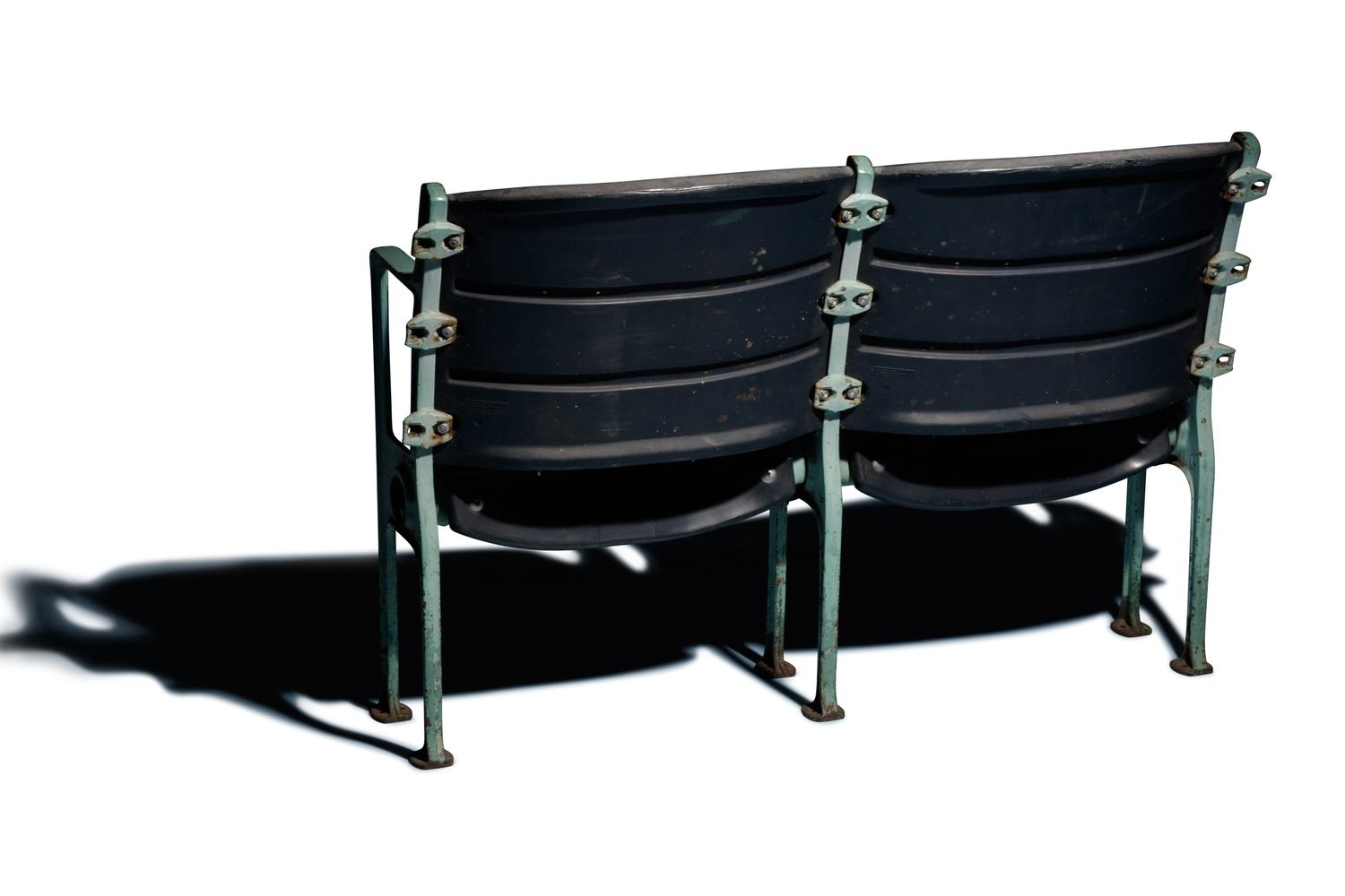 A Set of 1960s Era Wrigley Field Chicago Cubs Club Box Seats