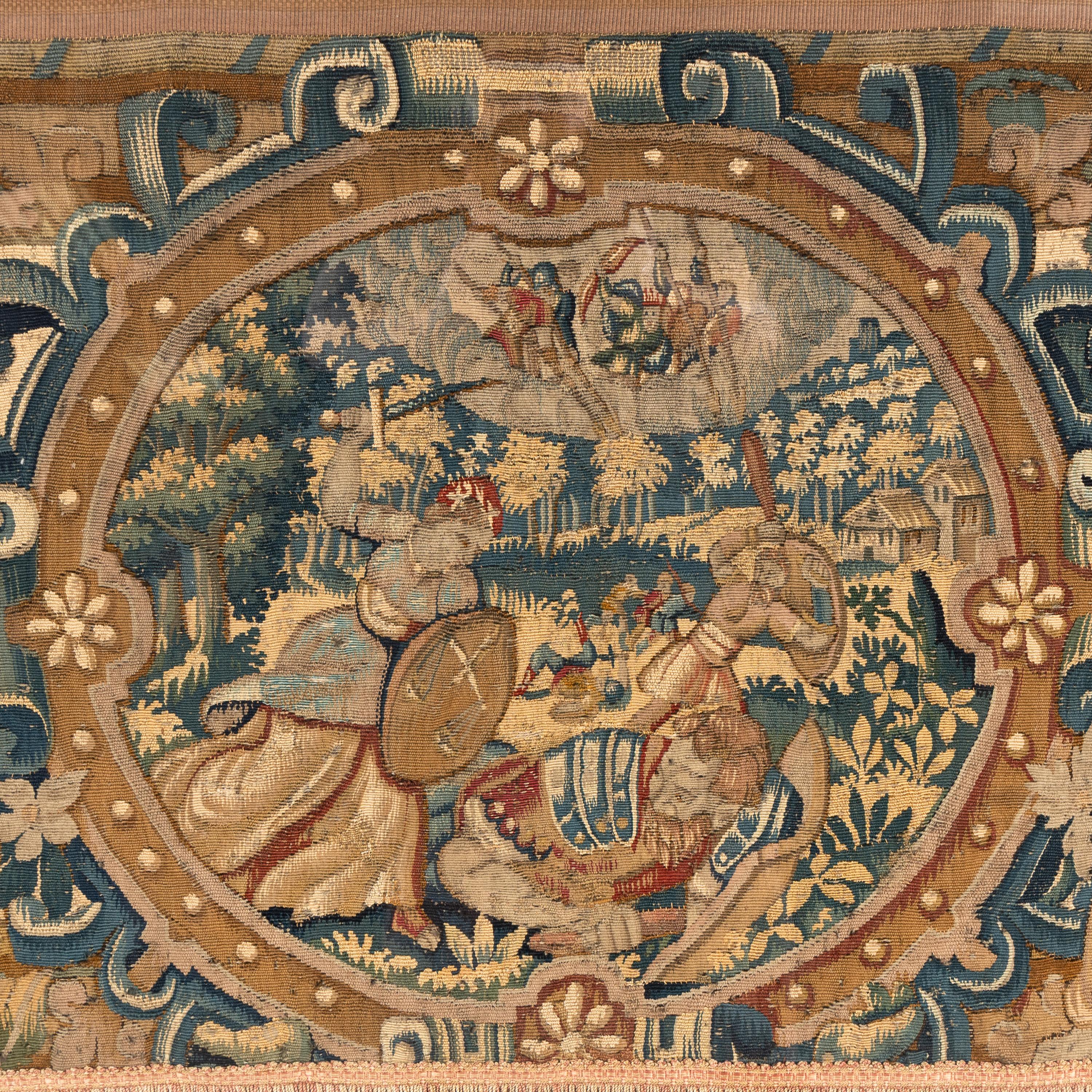 A Flemish Tapestry Panel