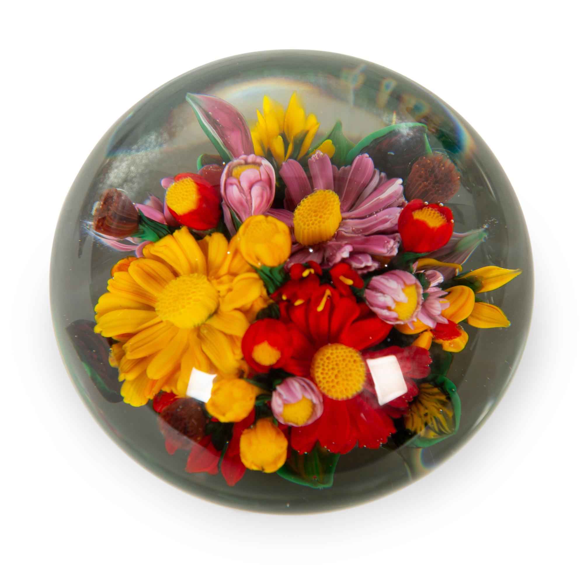 Sixteen Glass Paperweights