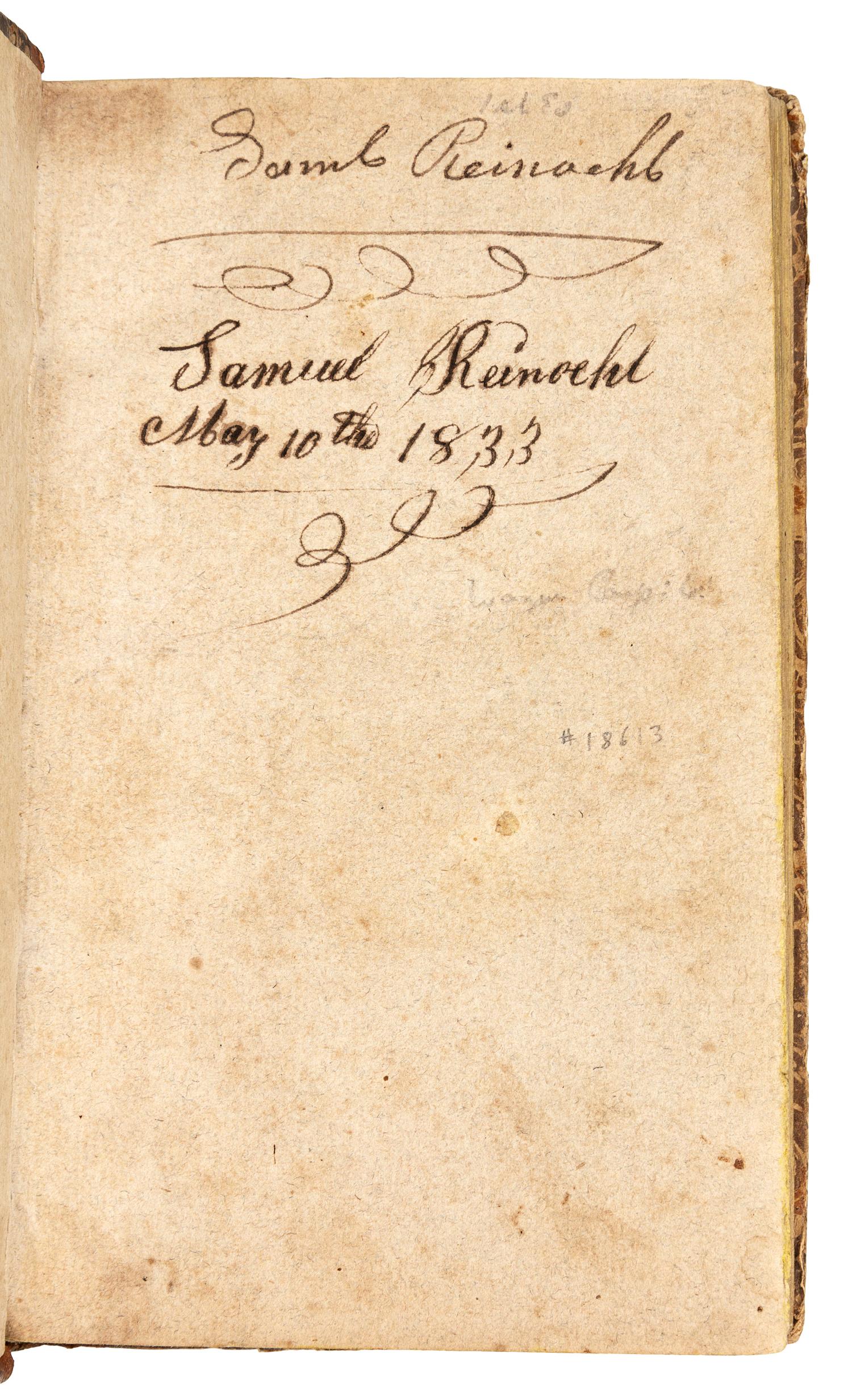 GASS, Patrick (1771-1870). A Journal of the Voyages and Travels of a Corps of Discovery, under the Command of Capt. Lewis and Capt. Clarke... from the Mouth of the River Missouri through the Interior Parts of North America to the Pacific Ocean, during the Years 1804, 1805 & 1806 . Pittsburgh: Printed by Zadok Cramer for David M'Keehan, 1807.