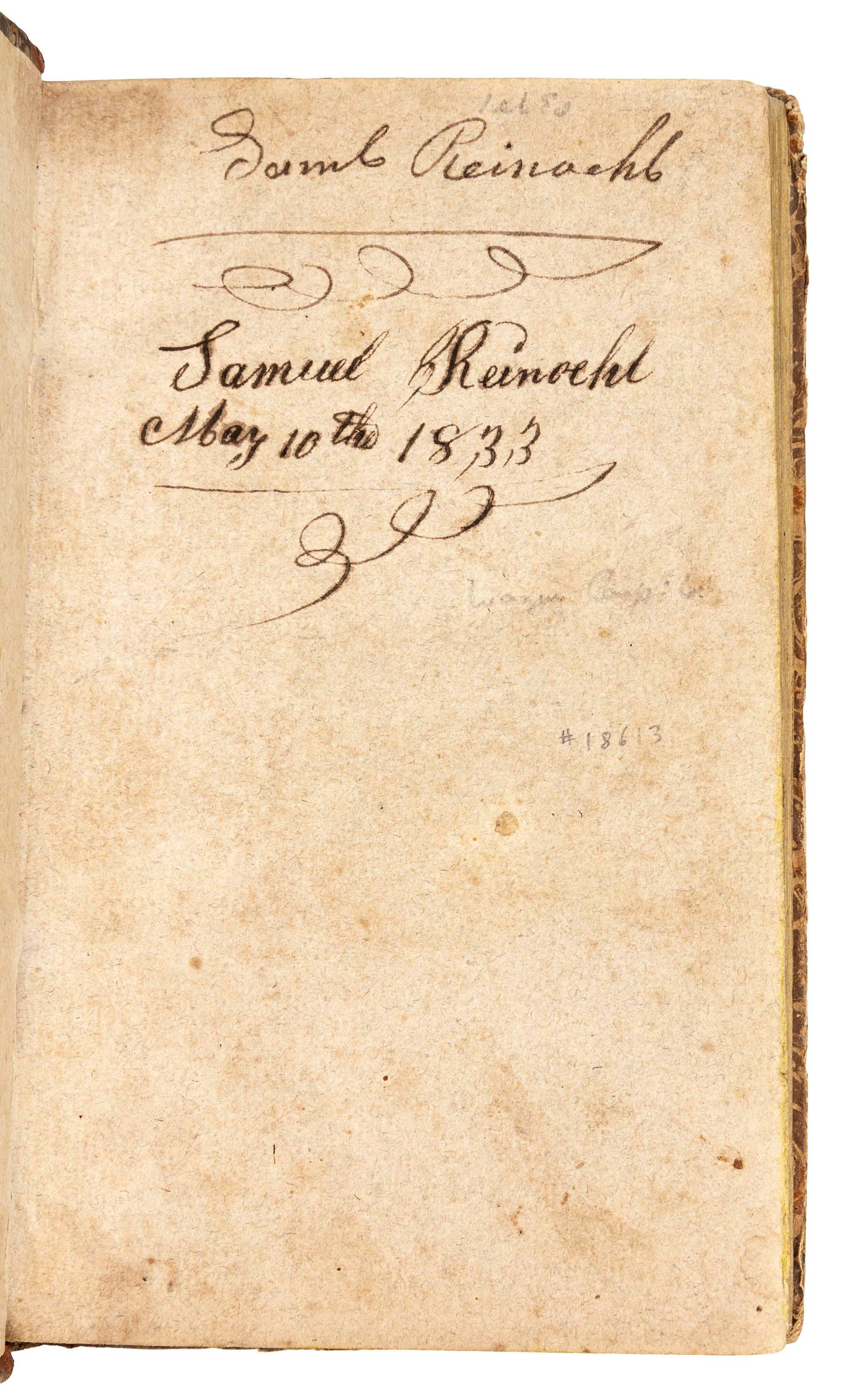 GASS, Patrick (1771-1870). A Journal of the Voyages and Travels of a Corps of Discovery, under the Command of Capt. Lewis and Capt. Clarke... from the Mouth of the River Missouri through the Interior Parts of North America to the Pacific Ocean, during the Years 1804, 1805 & 1806 . Pittsburgh: Printed by Zadok Cramer for David M'Keehan, 1807.