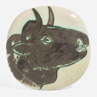 Pablo Picasso (Spanish, 1881-1973) Bull’s Profile
