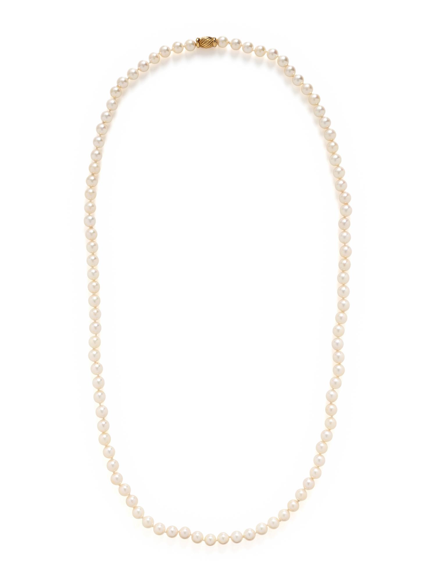CULTURED PEARL NECKLACE