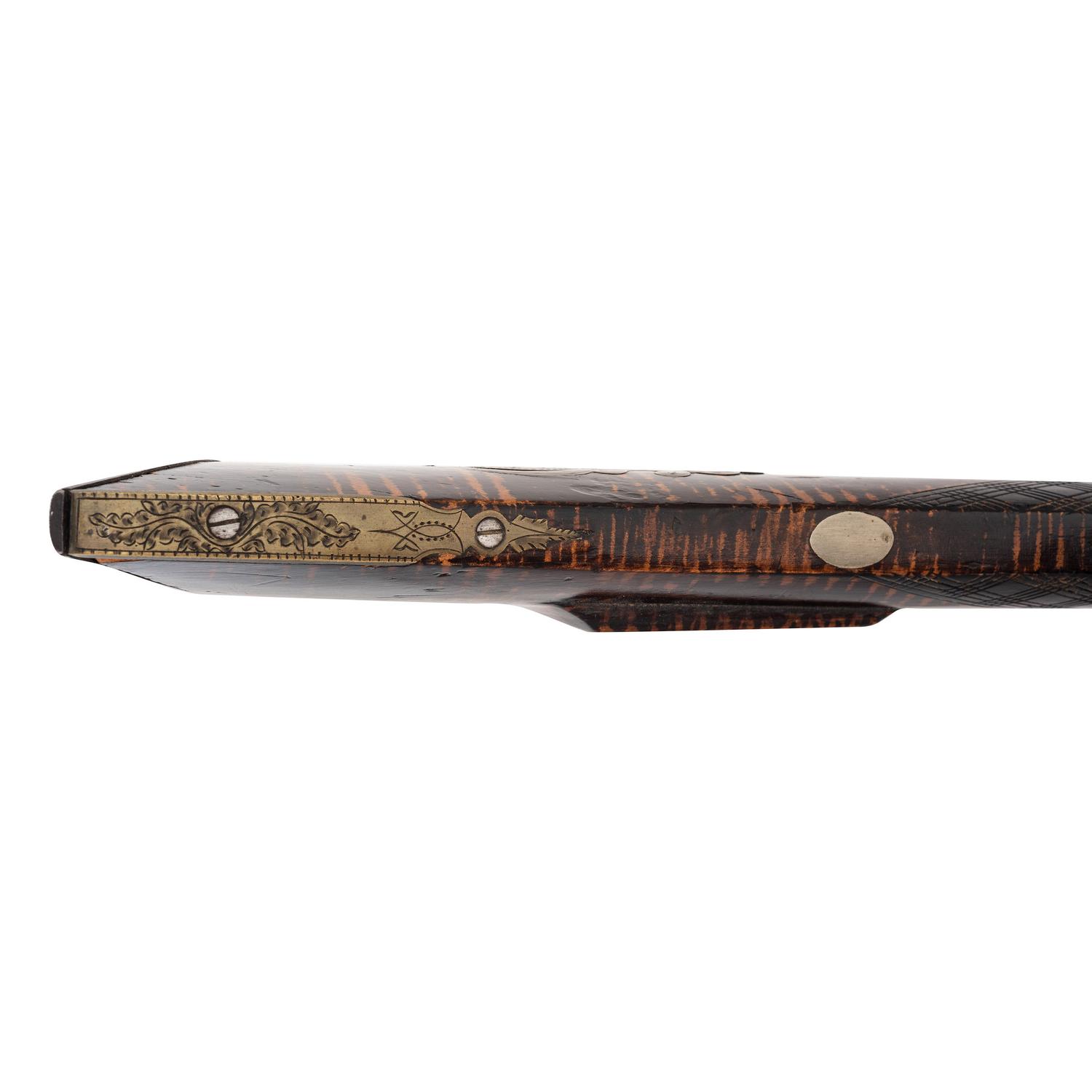 Exceptional Leman Flintlock Chief's Grade Rifle